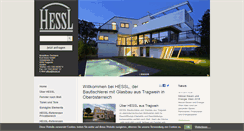 Desktop Screenshot of hessl.at